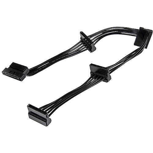 StarTech.com 4x SATA Power Splitter Adapter Cable - Add Four Extra SATA Power Outlets to Your Power Supply - SATA Power Splitter Cable