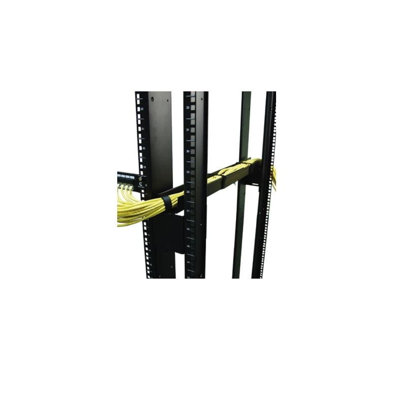 APC Horizontal Cable Orginizer Side Channel, 18 to 30 Inch Adjustment - AR8008BLK