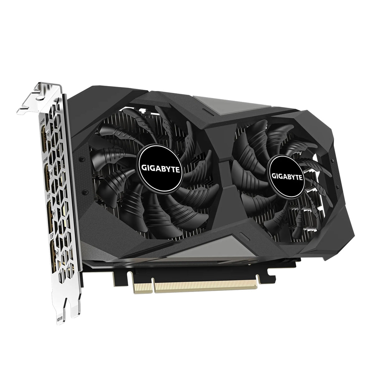 Gigabyte NVIDIA GeForce RTX 3050 WINDFORCE OC V2 6GB Graphics Card â€“ 6GB GDDR6, PCIe 4.0 â€“ GV-N3050WF2OCV2-6GD