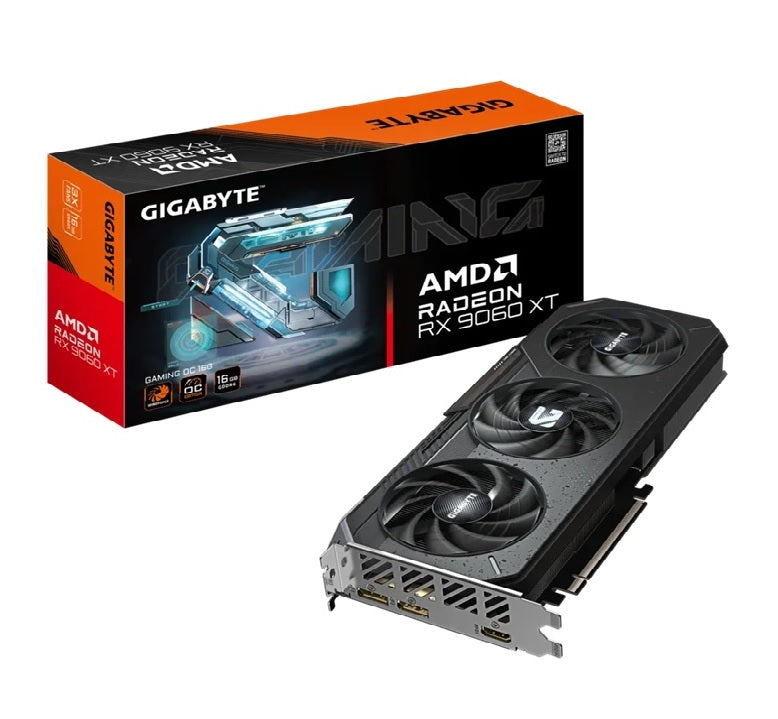 Gigabyte GV-R9060XTGAMING OC-16GD, Radeon RX 9060 XT, 16GB, GDDR6, PCI-E 5.0, ATX, HDMI 2.1b *2  (embargo)