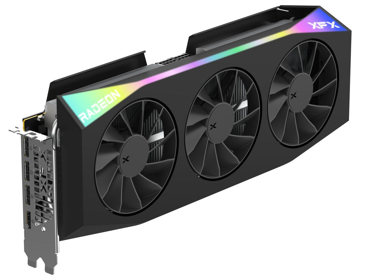 XFX Mercury AMD Radeon RX 9070XT OC Gaming Edition with RGB 16GB GDDR6, HDMI 3xDP, AMD RDNAâ„¢ 4 (RX-97TRGBBB9)