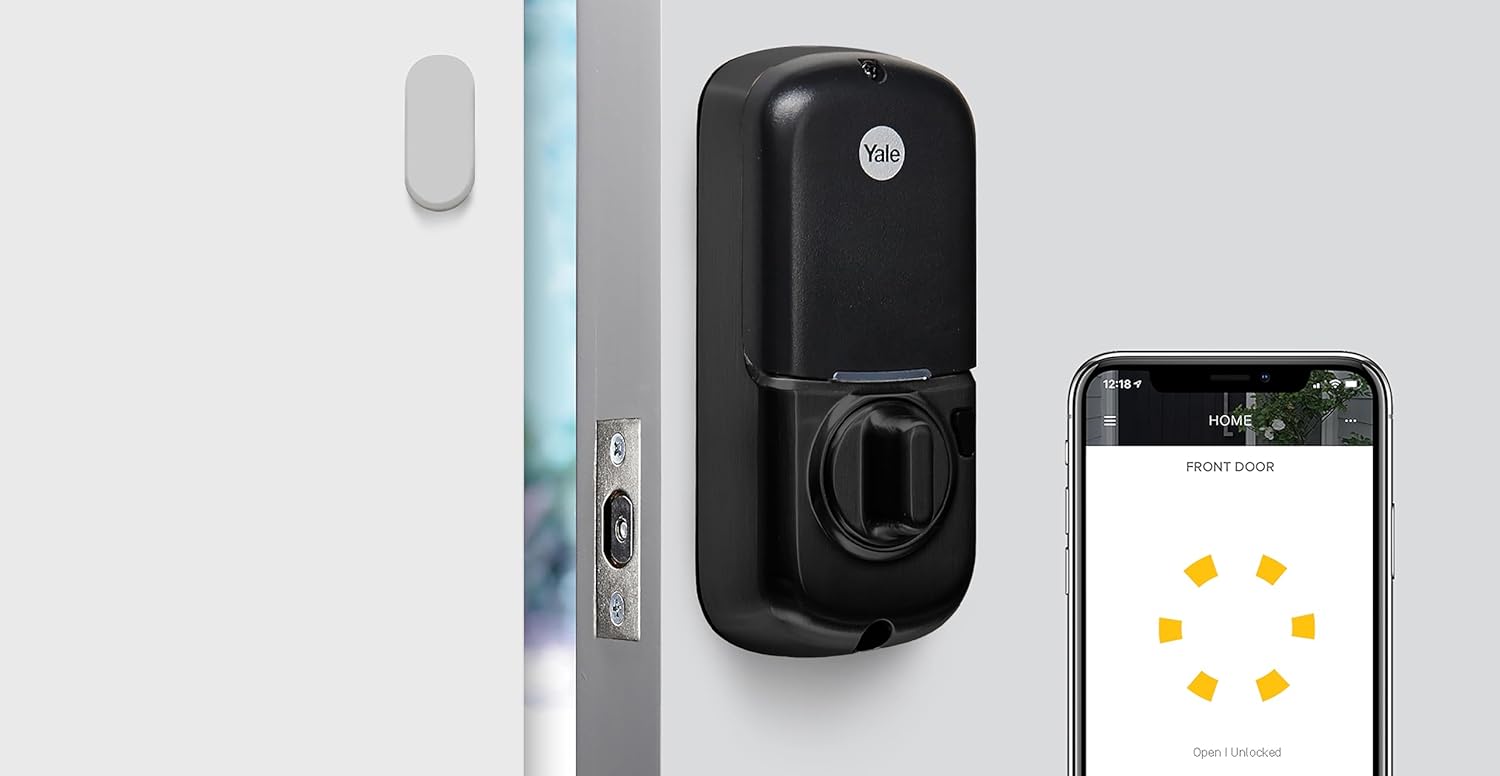 Yale Assure SL MATT Black with Yale Home HK Module