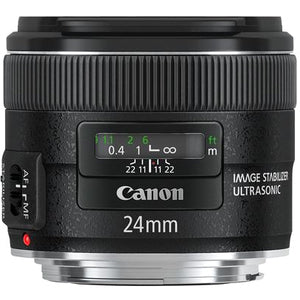Canon - 24 mm - f/2.8 - Wide Angle Fixed Lens for Canon EF/EF-S