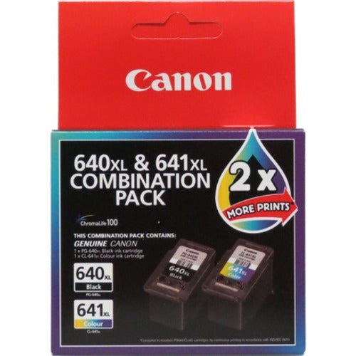 Canon PG-640XL/CL-641XL Original Inkjet Ink Cartridge - Combo Pack - Black, Colour - 2 / Pack