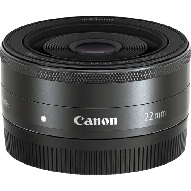 Canon - 22 mm - f/2 - Wide Angle Fixed Lens for Canon EF-M