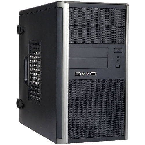 In Win EM035 Computer Case - Micro ATX Motherboard Supported - Mid-tower - Black