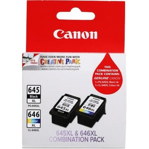 Canon PG-645XL CL-646XL Original High Yield Inkjet Ink Cartridge - Black, Colour - 2 / Pack