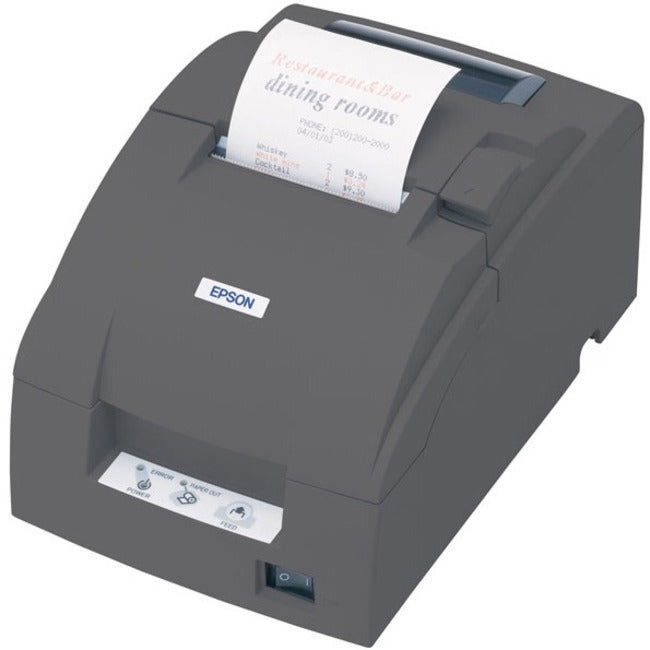 Epson TM-U220B Desktop Dot Matrix Printer - Monochrome - Receipt Print - Ethernet
