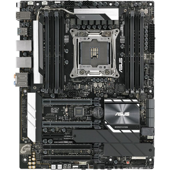 Asus WS C422 PRO/SE Workstation Motherboard - Intel C422 Chipset - Socket R4 LGA-2066 - ATX