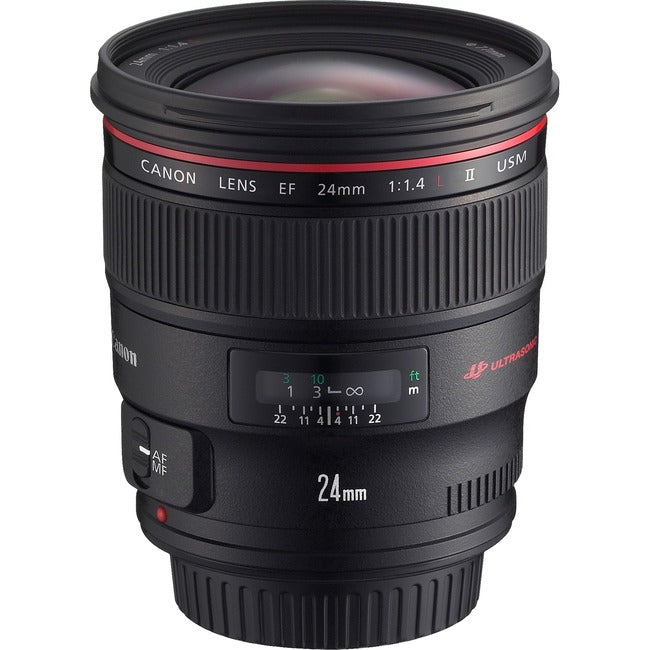 Canon - 24 mm - f/1.4 - Wide Angle Fixed Lens for Canon EF