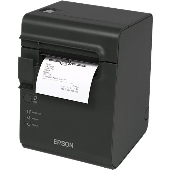 Epson TM-L90 LFC Direct Thermal Printer - Monochrome - Wall Mount - Label/Receipt Print - USB
