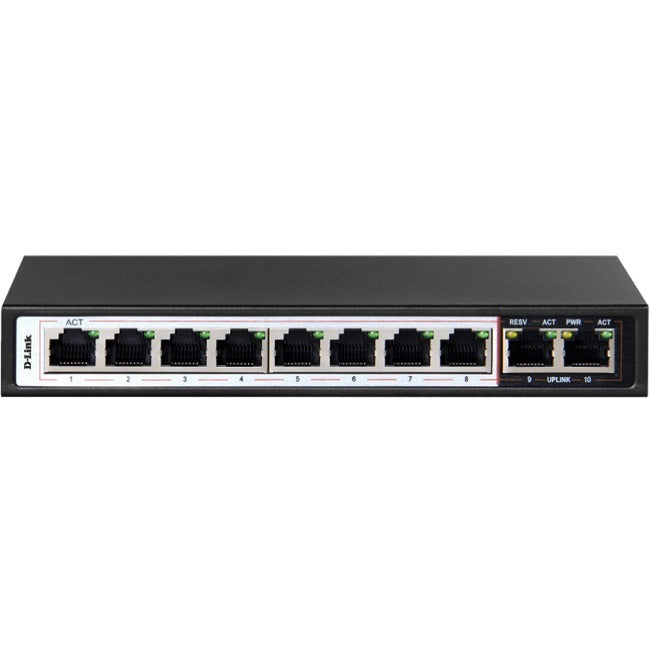 D-Link DES-F1010P-E 10 Ports Ethernet Switch