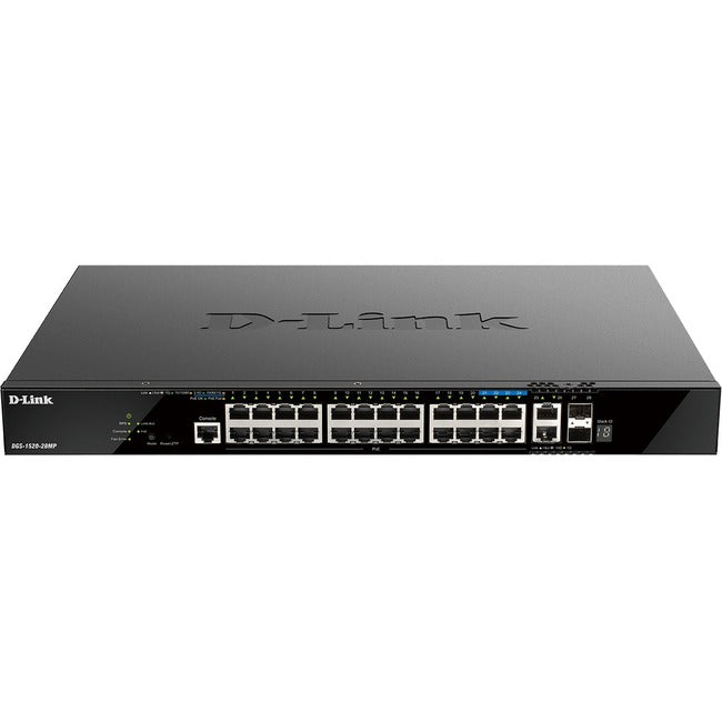 D-Link DGS-1520-28MP 26 Ports Manageable Layer 3 Switch