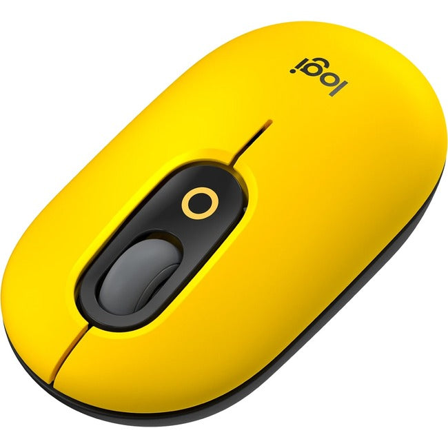 Logitech POP Mouse Mouse - Bluetooth - Optical - 4 Button(s) - 2 Programmable Button(s) - Blast