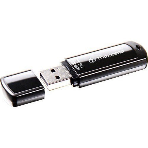 Transcend JetFlash 700 128 GB USB 3.0 Flash Drive - Black