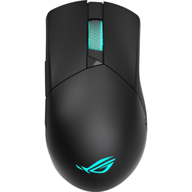 Asus ROG Gladius III Wireless P7O6 Gaming Mouse - Radio Frequency - USB - Optical - 6 Programmable Button(s) - Black - 1 Pack