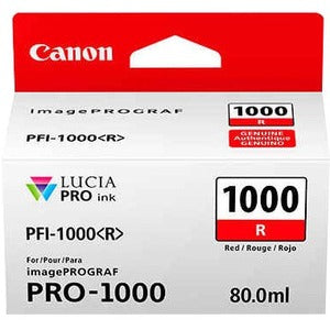 Canon LUCIA PRO PFI-1000 R Original Inkjet Ink Cartridge - Red Pack