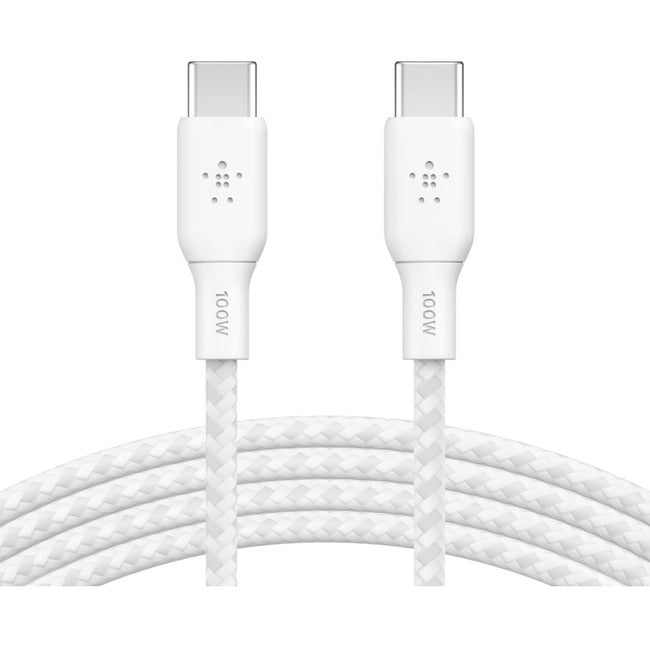 Belkin BOOST CHARGE 2 m USB-C Data Transfer Cable for MacBook, Chromebook, Notebook, iPad, MacBook Pro, PC