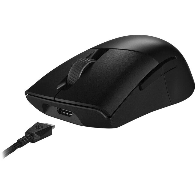 Asus ROG Gaming Mouse - Bluetooth/Radio Frequency - USB 2.0 Type A - Optical - 5 Programmable Button(s) - Black - 1 Pack