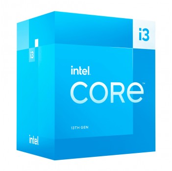Intel Core i3 (13th Gen) i3-13100 Quad-core (4 Core) 3.40 GHz Processor - 12 MB L3 Cache - 10 MB L2 Cache - 64-bit Processing - 10 nm - Socket LGA-1700 - UHD Graphics 770 Graphics - 60 W - 8 Threads